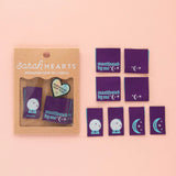 Sarah Hearts Labels: Manifested by Me Multipack Woven Labels