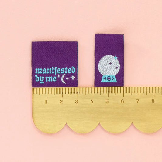 Sarah Hearts Labels: Manifested by Me Multipack Woven Labels