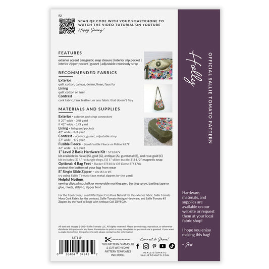 Sallie Tomato - Holly Purse Kit