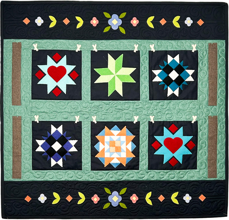 Lamb Farm Woolies: Lancaster County Quilt Pattern by Lamb Farm Designs