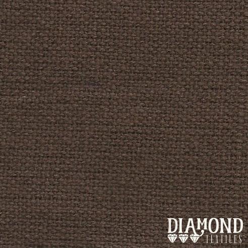 Diamond Textiles: Heavy Weight Monk's Cloth in Brown