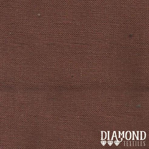 Diamond Textiles: Light Weight Monk's Cloth in Clay Red