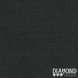 Diamond Textiles: Medium Weight Monk's Cloth in Black