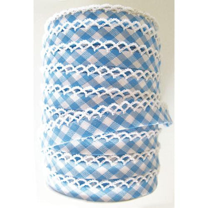 Crochet Edge Double Fold Bias Tape - Multiple Varieties
