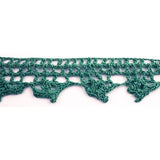 Crochet Trim in Teal
