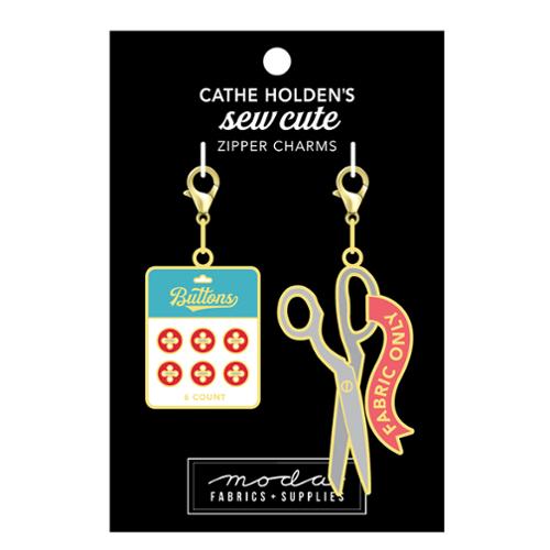 Cathe Holden Zipper Charms - Multiple Designs