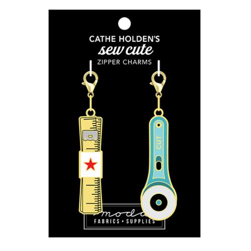 Cathe Holden Zipper Charms - Multiple Designs