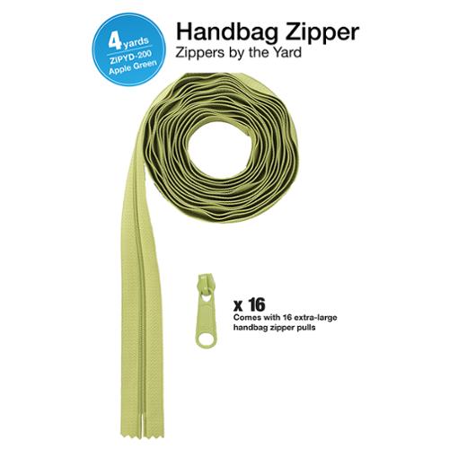 By Annie Zipper by the Yard - 4 yds (Multiple colors)