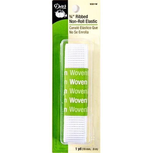 3/4" Ribbed Woven Elastic