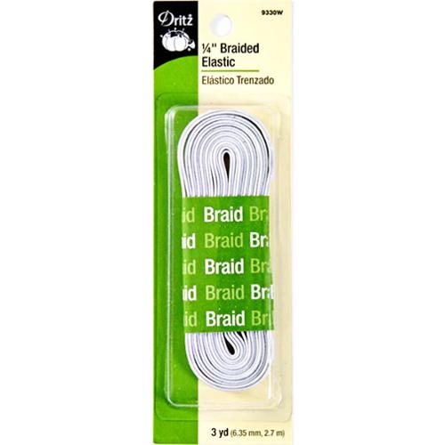 1/4" Braided Elastic