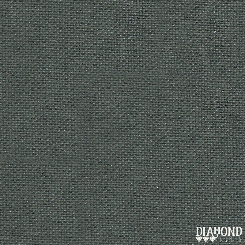 Diamond Textiles: Medium Weight Monk's Cloth in Dark Pewter