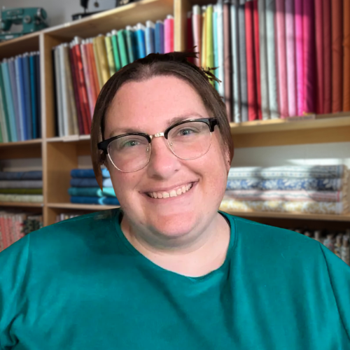 Madison Smith, craft class teacher at Sew to Speak fabric store in Columbus, Ohio.