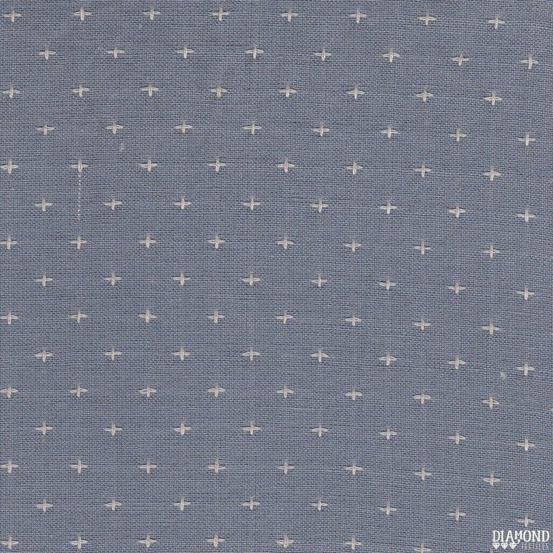 Diamond Textiles: Manchester in Blue Periwinkle