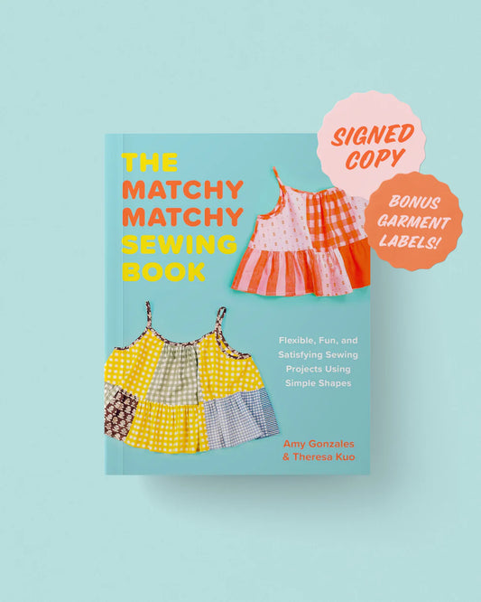 The Matchy Matchy Sewing Book by Amy Gonzales and Theresa Kuo