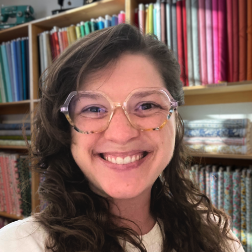 Morgan Roediger, a craft class teacher at Sew to Speak craft store in Columbus, Ohio.
