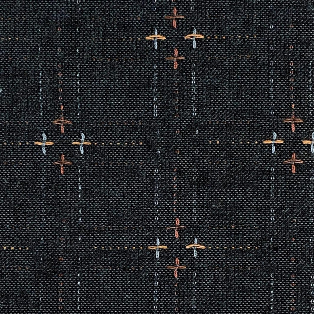 Diamond Textiles: Nikko Indigo Granite in Indigo Blue