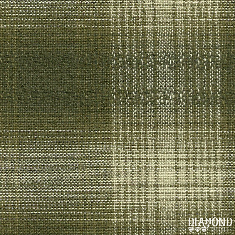 Diamond Textiles: Nikko in Olive Plaid