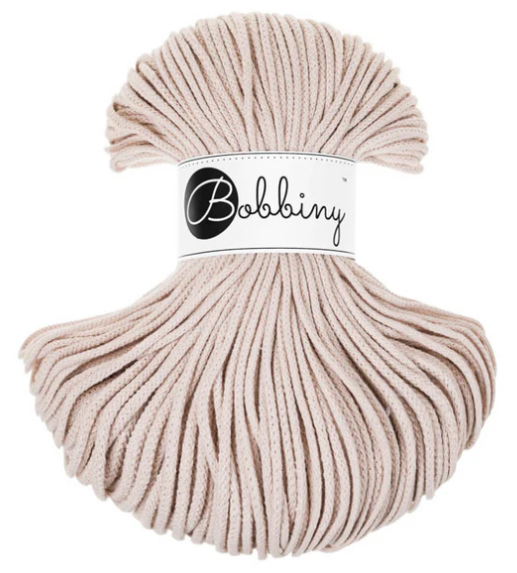 Bobbiny Junior - Cotton Macrame Cord (3mm)