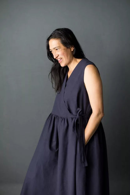 Etta Wrap Dress - Merchant and Mills