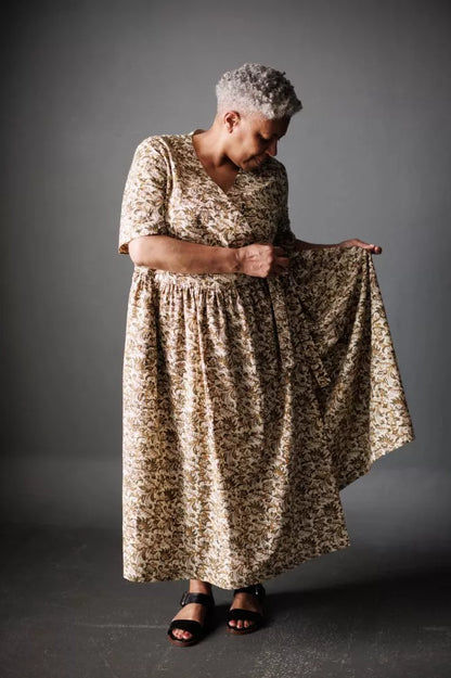 Etta Wrap Dress - Merchant and Mills