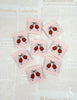 Tulips Woven Labels