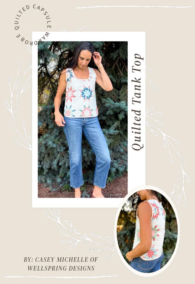 Quilted Capsule Wardrobe: Quilted Tank Top Pattern