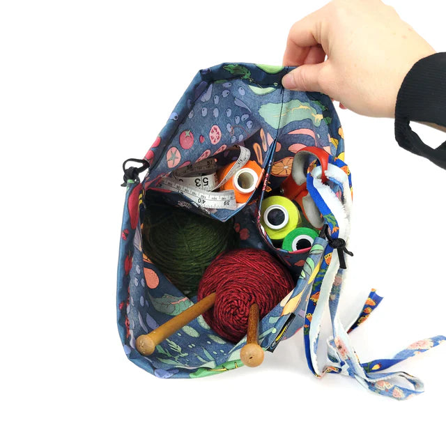 Splash Fabric: Cinch Bag Large- Multiple Colors