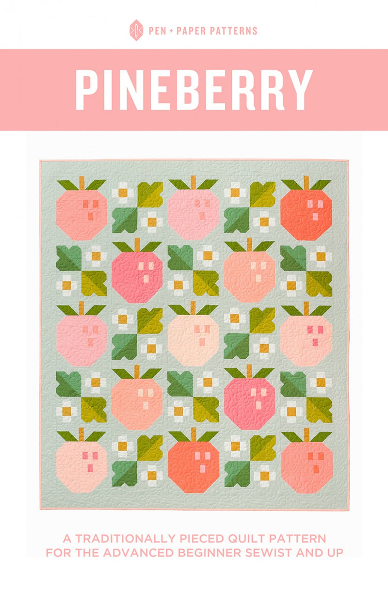 Pineberry Quilt Pattern