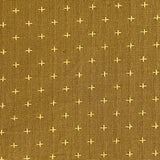Diamond Textiles: Primitive Plusses & Crosses in Ginger Beer (PRF 710)