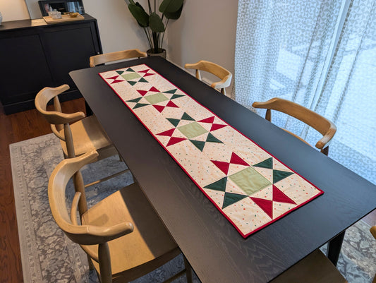 Quilted Holiday Table Runner w/ Allison
