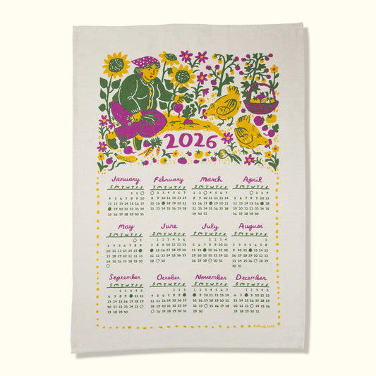 Phoebe Wahl - 2026 Tea Towel Calendar