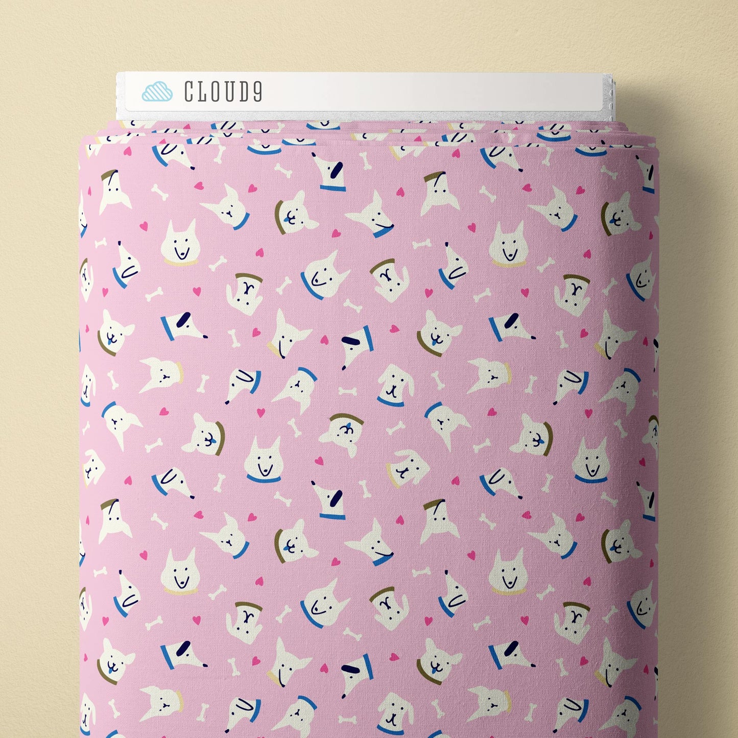 Playful Dogs: Sunrise Dog Faces