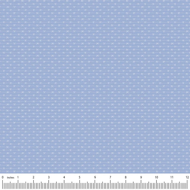 Song of the Hummingbird: Pretty Bows in Blue