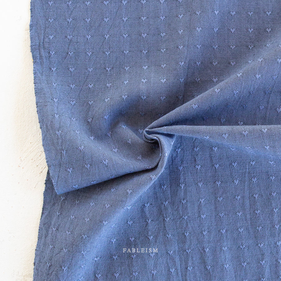 Queen of Hearts: Dobby Hearts in Blueberry