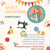 Quiet Shopping w/ Jodi