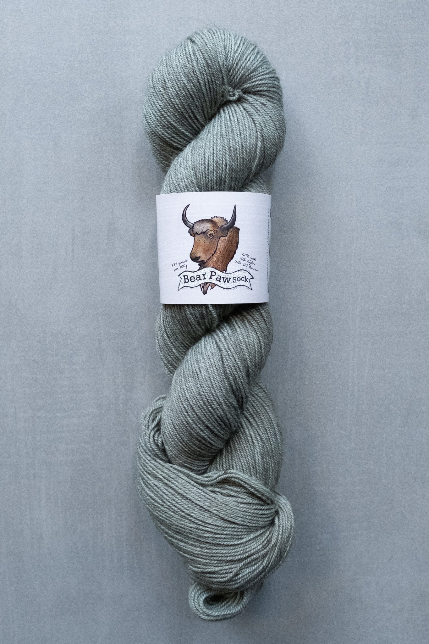 Bear Paw Sock - The Farmer's Daughter Fibers