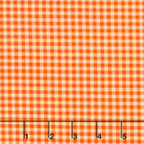 Fabric Market: Gingham Check Nectarine
