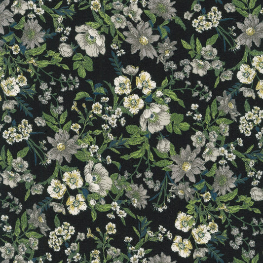 Petite Nostalgia: Floral in Black
