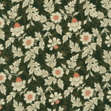 Petite Nostalgia: Leafy Floral in Black