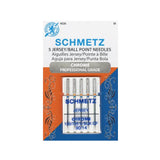 Schmetz Chrome Jersey/Ball Point Needles 90/14