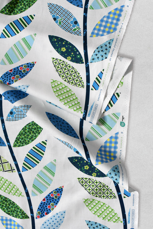 Made Easy: Leafy Vine (Cheater) in Blue