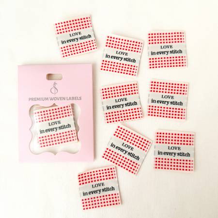 Love in Every Stitch Woven Labels