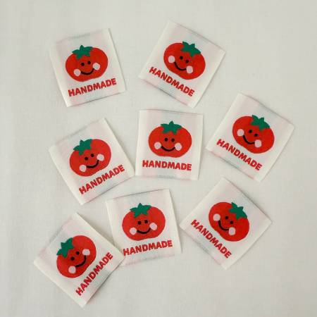 Tomato Woven Labels