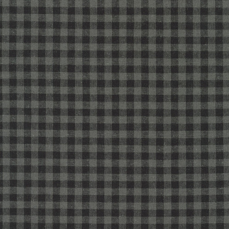 Essex Yarn Dyed Classic Woven Gingham: Licorice