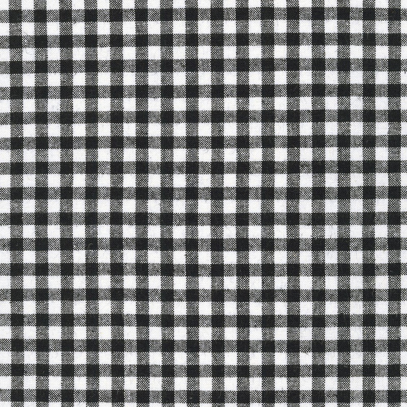 Essex Yarn Dyed Classic Wovens Gingham: Black