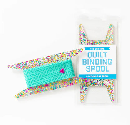 Glitter Quilt Binding Spool - Multiple Colors