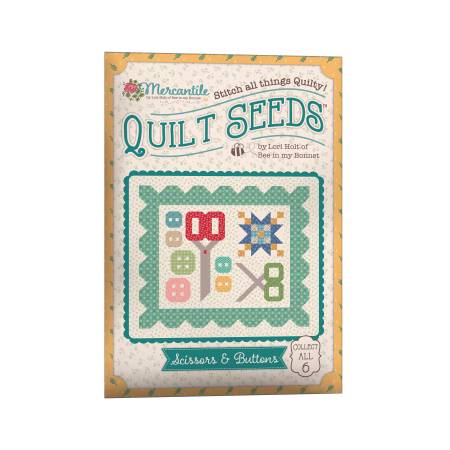 Quilt Seeds: Scissors & Buttons Quilt Pattern by Lori Holt