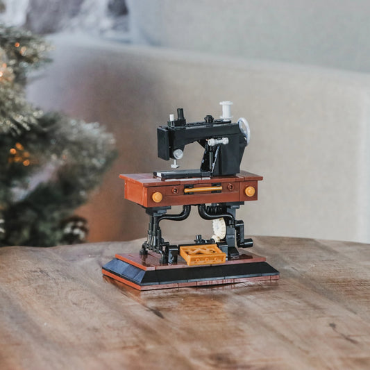 Sallie Tomato Building Block Kit - Vintage Sewing Machine
