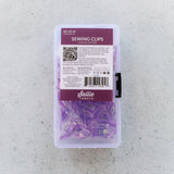 Sallie Tomato Purple Sewing Clips- 50 Pack