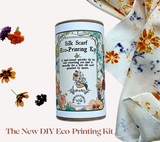 Fiber Culture Silk Scarf Eco-Printing Natural Dye Kit
